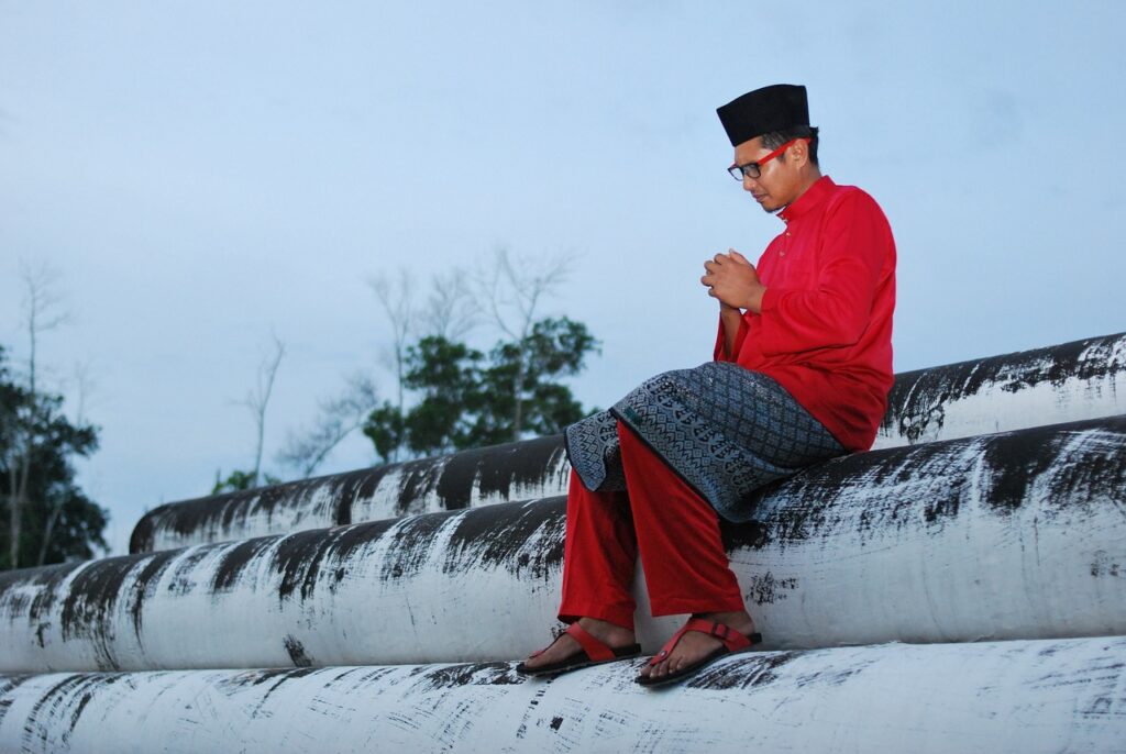 วิธี อาบน้ำวันอีด เป็นสุนัต 3 hari raya ramadan merah baju melayu 3497849